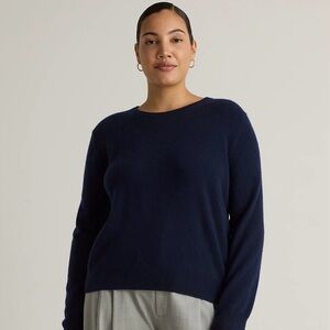 Quince 100% Mongolian Cashmere Crewneck Sweater